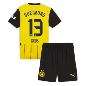 Dětské fotbalový komplet Borussia Dortmund Pascal Gross #13 Domácí košile 2024-25 Krátkým Rukávem